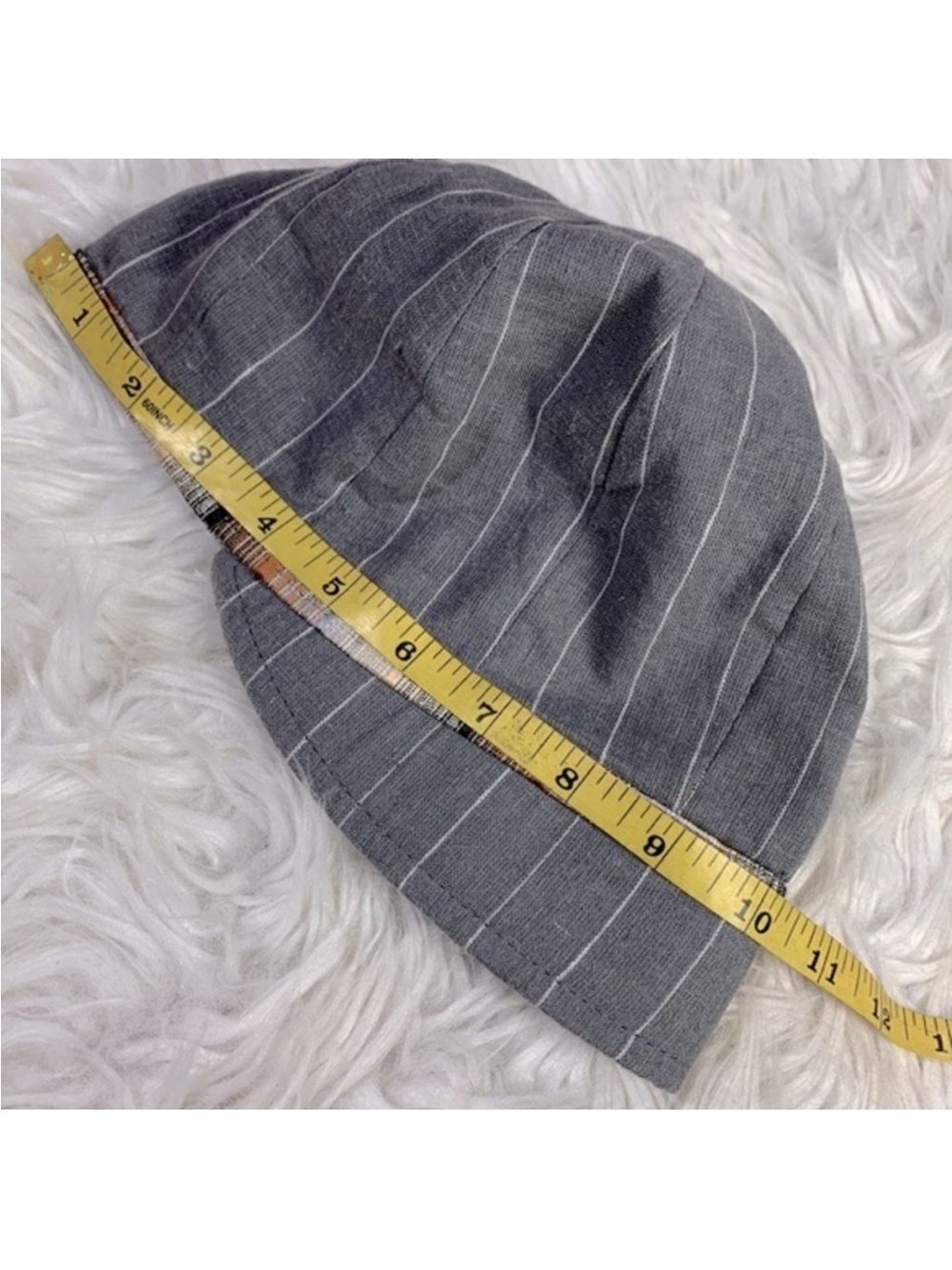 GOORIN BROS Cloche Schoolgirl Cabbie Hat Newsboy Linen Blend Ms Juliet Size XS - Picture 11 of 11